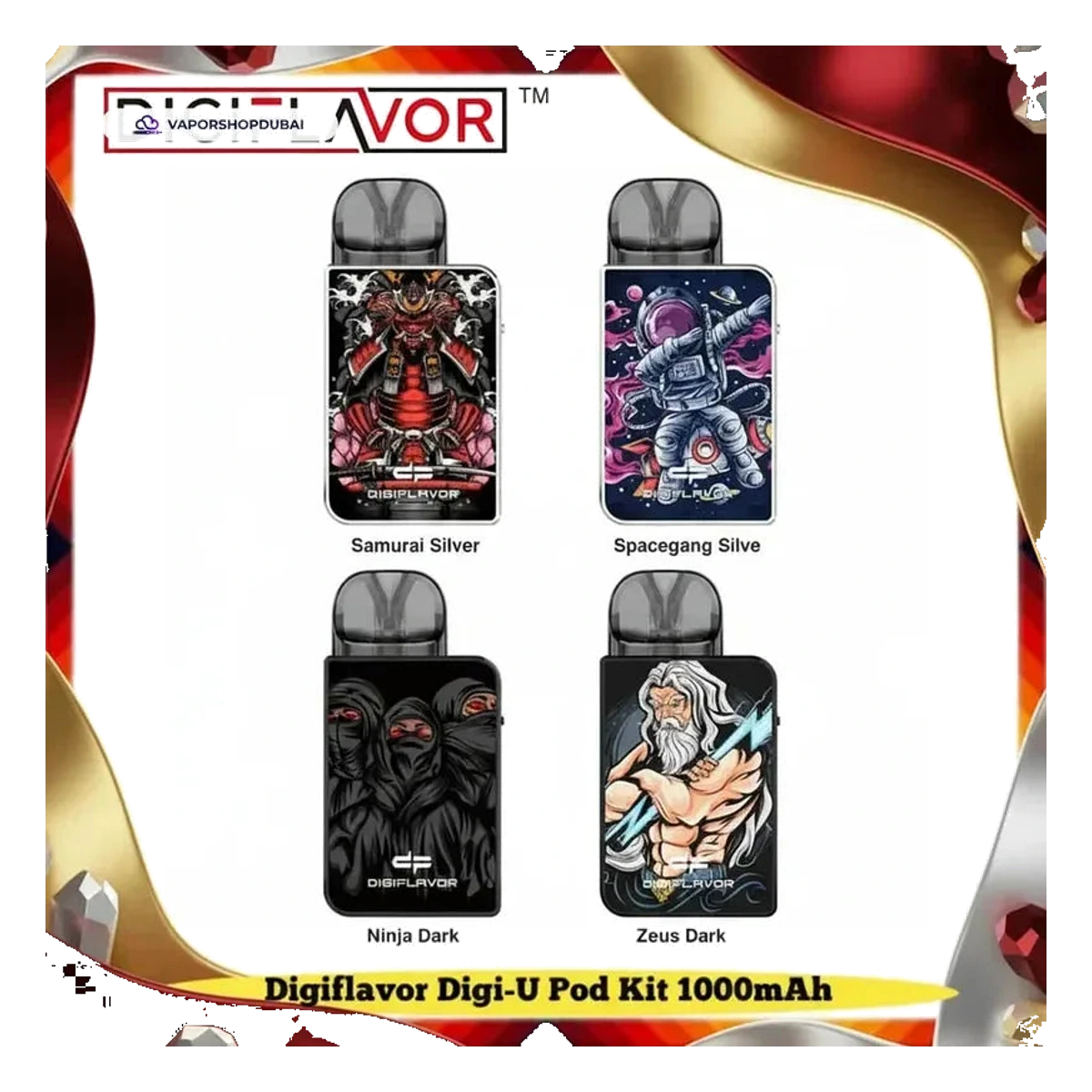 Digiflavor Digi U Pod Kit 1000Mah Uae — AED 120 | Emirates Vapor