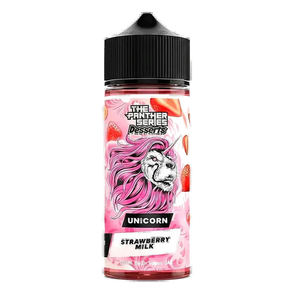 Dessert Series Unicorn Strawberry Milk 120Ml By Dr Vapes Uae — AED 0 | Emirates Vapor