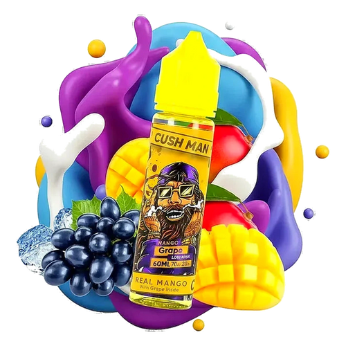 Cush Man Mango Grape by NASTY 60ml E-liquid UAE — Buy Dubai | Emirates Vapor