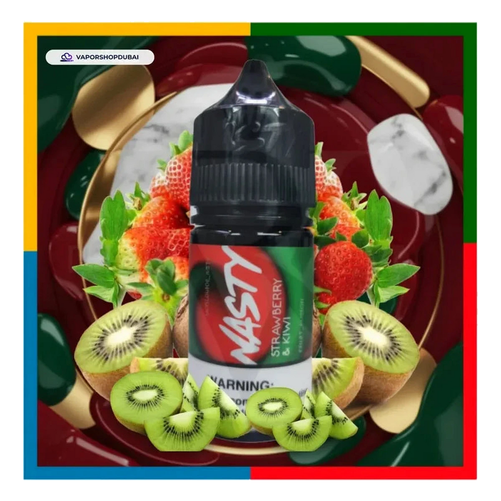 Buy New Strawberry And Kiwi Nasty Podmate Salt 30Ml Uae — AED 40 | Emirates Vapor
