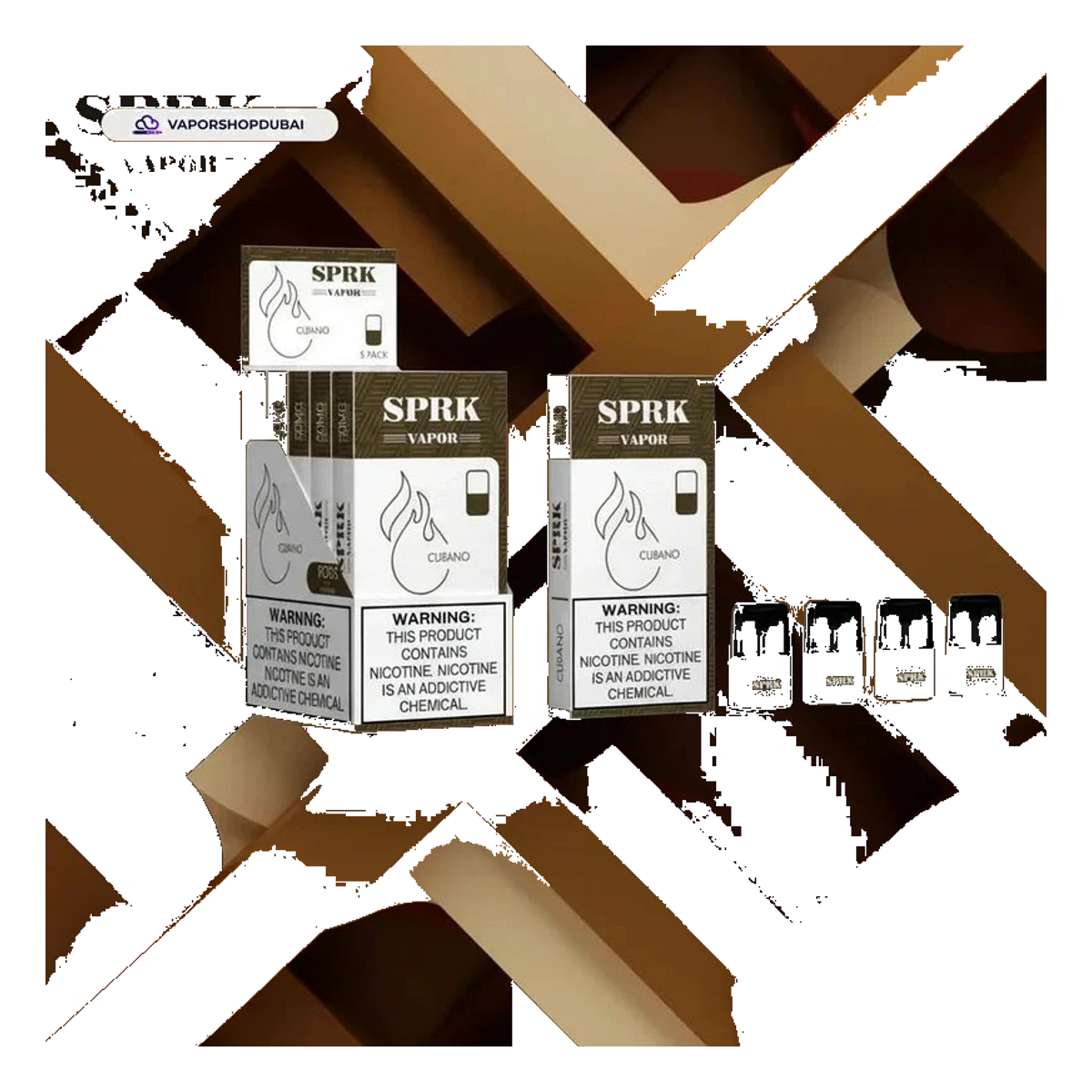 Buy SPRK Vapor V4 Pods (Compatible with MYLE V4 Pod System) flavors UAE | Emirates Vapor Dubai