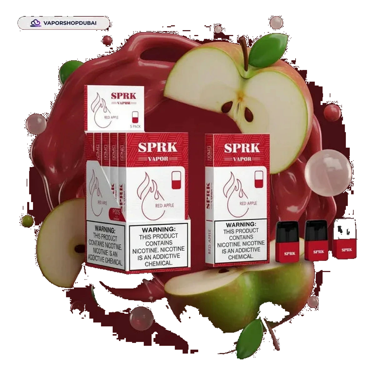 Buy SPRK Vapor V4 Pods (Compatible with MYLE V4 Pod System) UAE — Buy Dubai | Emirates Vapor