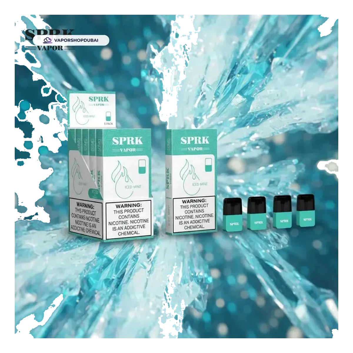 Buy MYLE Buy SPRK Vapor V4 Pods (Compatible with MYLE V4 Pod System) Dubai same-day delivery
