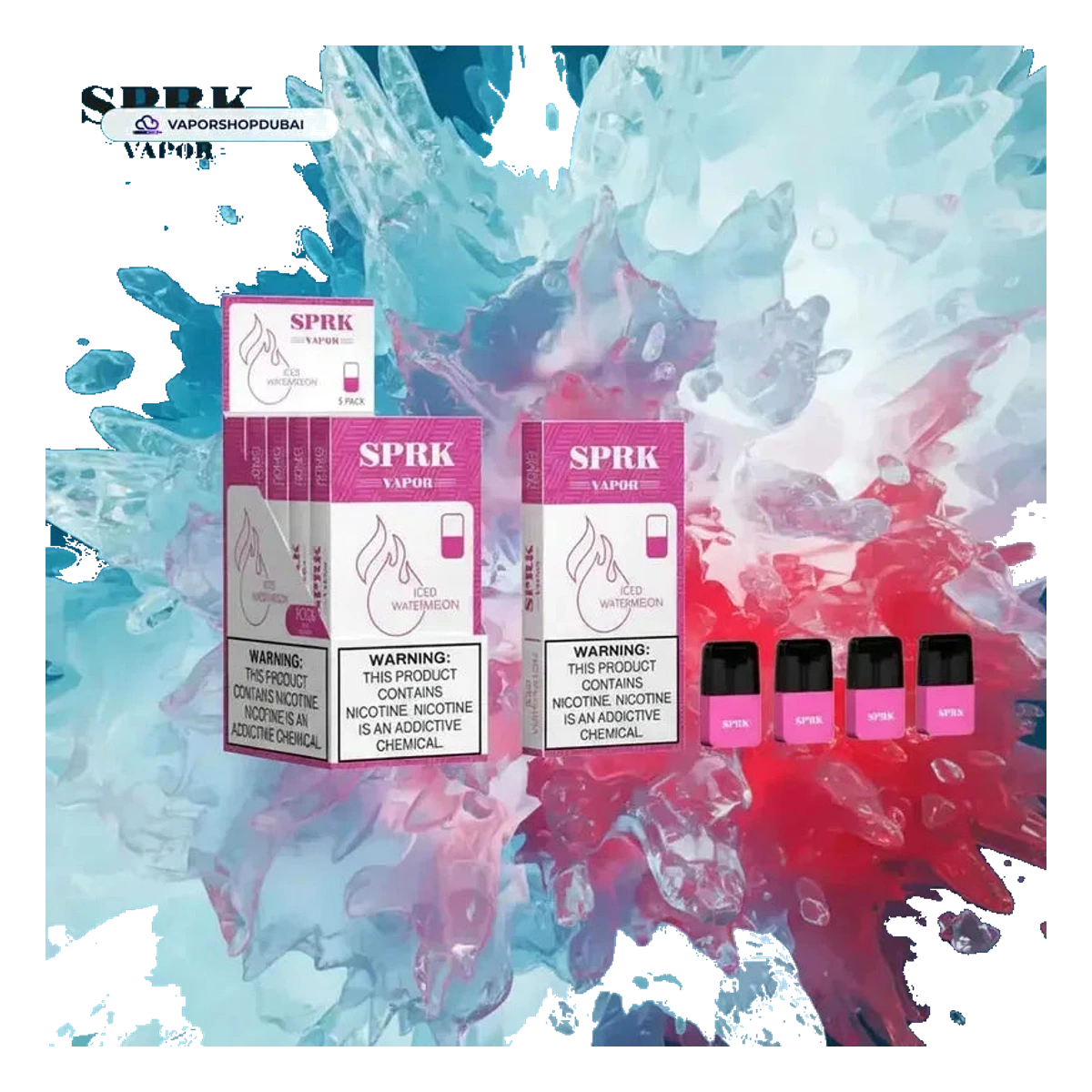 Buy SPRK Vapor V4 Pods (Compatible with MYLE V4 Pod System) UAE