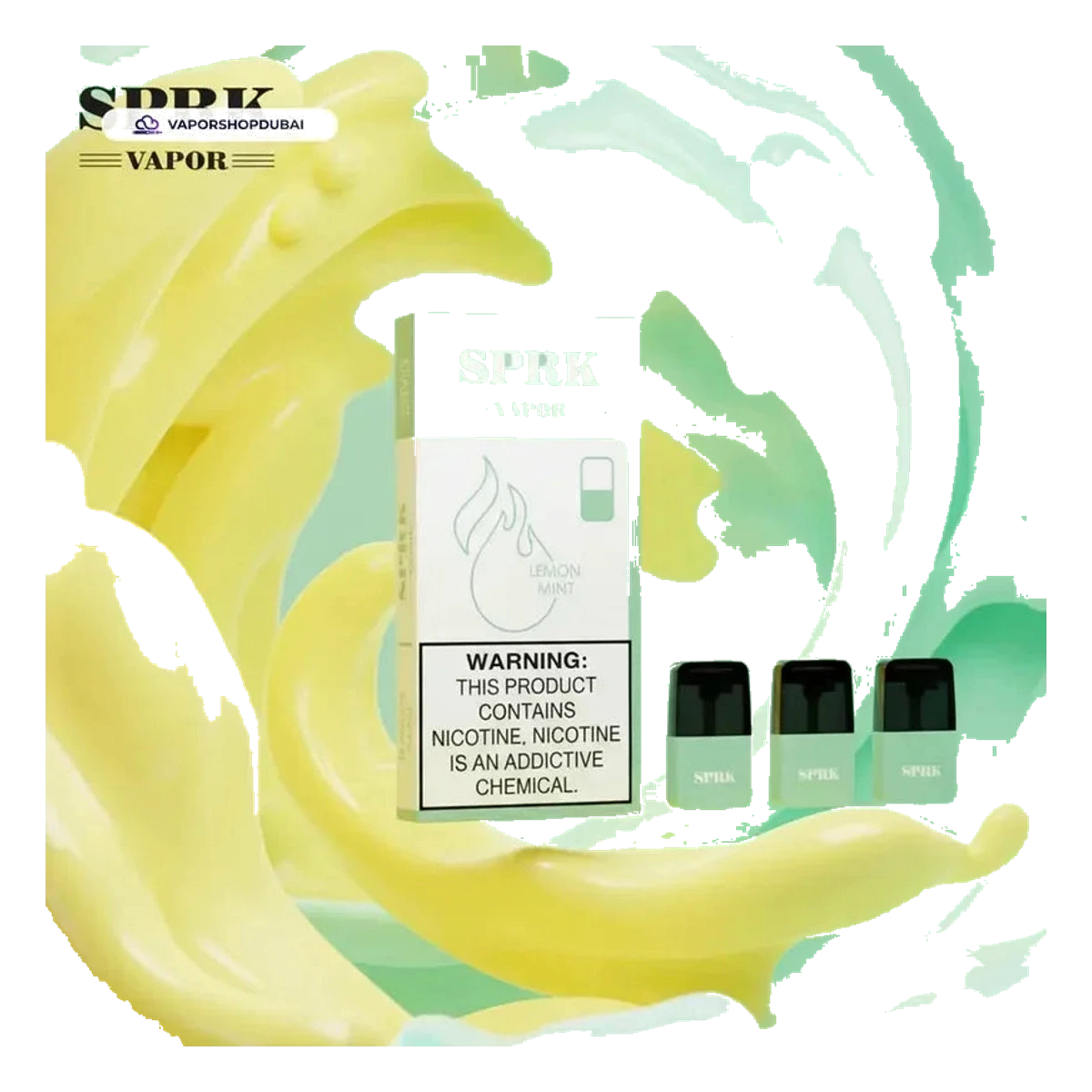 Buy SPRK Vapor V4 Pods (Compatible with MYLE V4 Pod System) UAE
