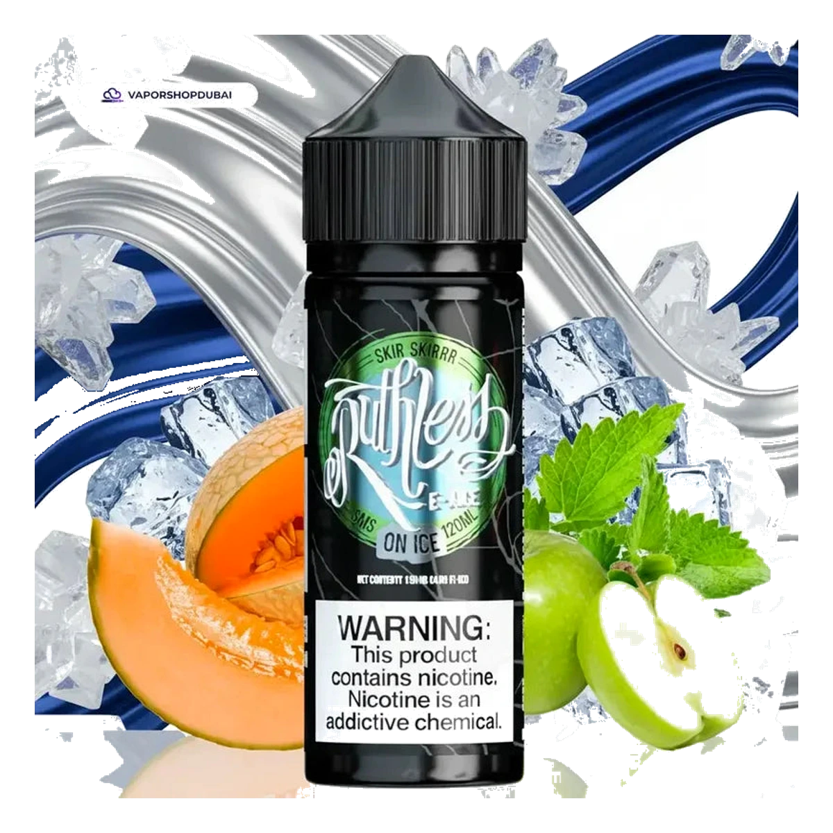 Buy Skir Skirrr On Ice by Ruthless Vapor 120ml In UAE