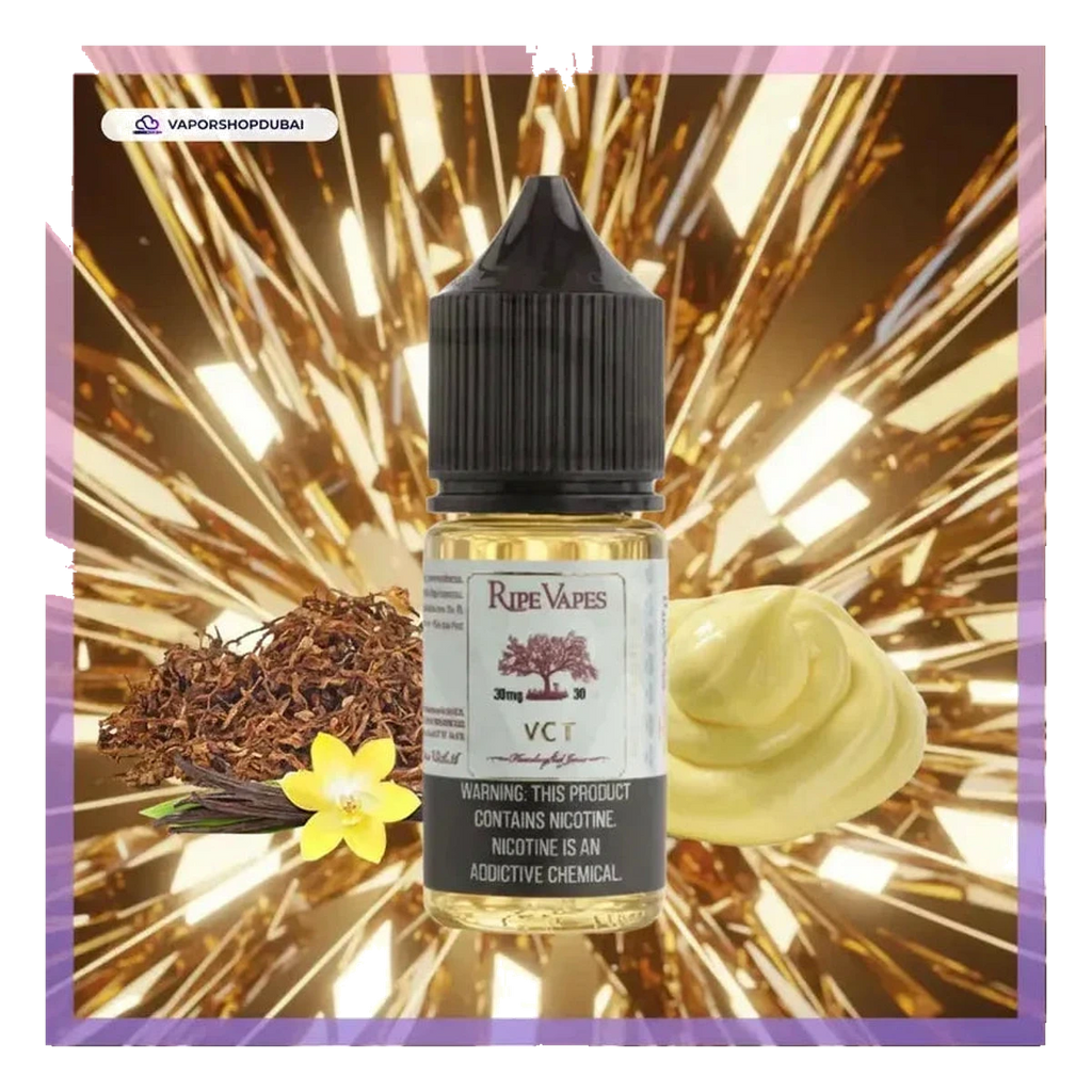 Buy Authentic Ripe Vapes Salt Nic VCT 30ml in 30mg and 50mg best price UAE — ESMA certified