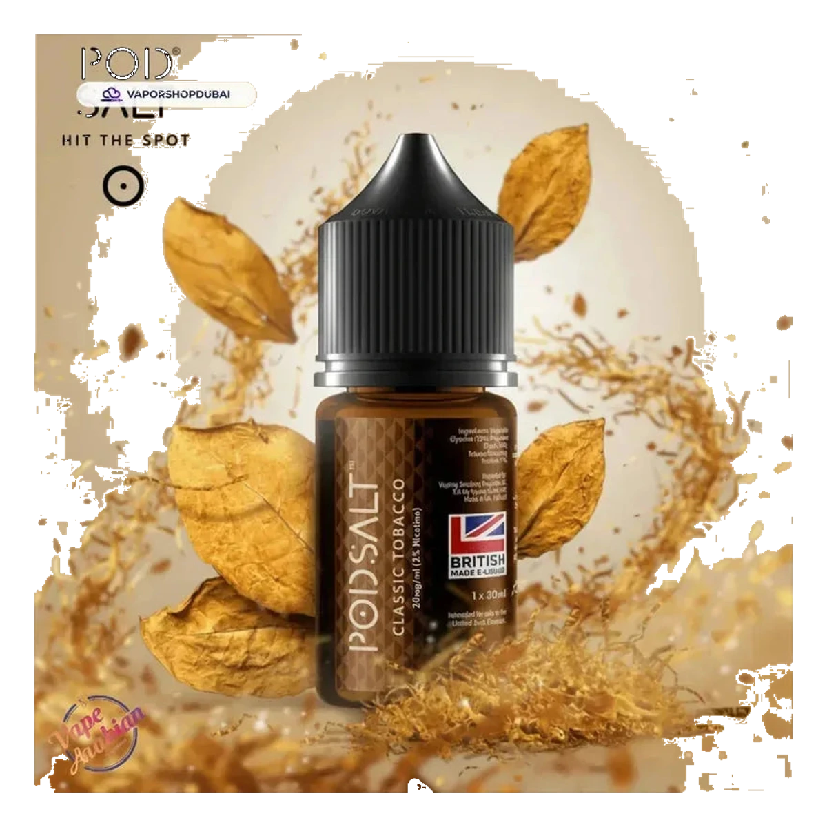 Pod Salt Tobacco Series Saltnic 20Mg Uae — AED 40 | Emirates Vapor