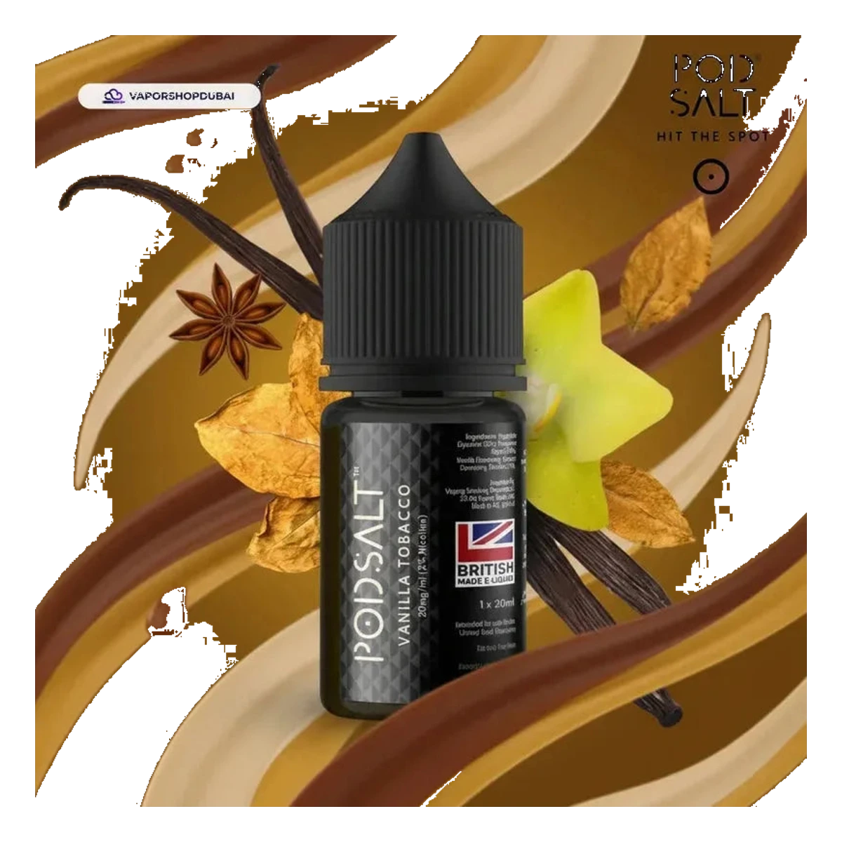 POD SALT Tobacco Series Saltnic 20mg UAE — Buy Dubai | Emirates Vapor
