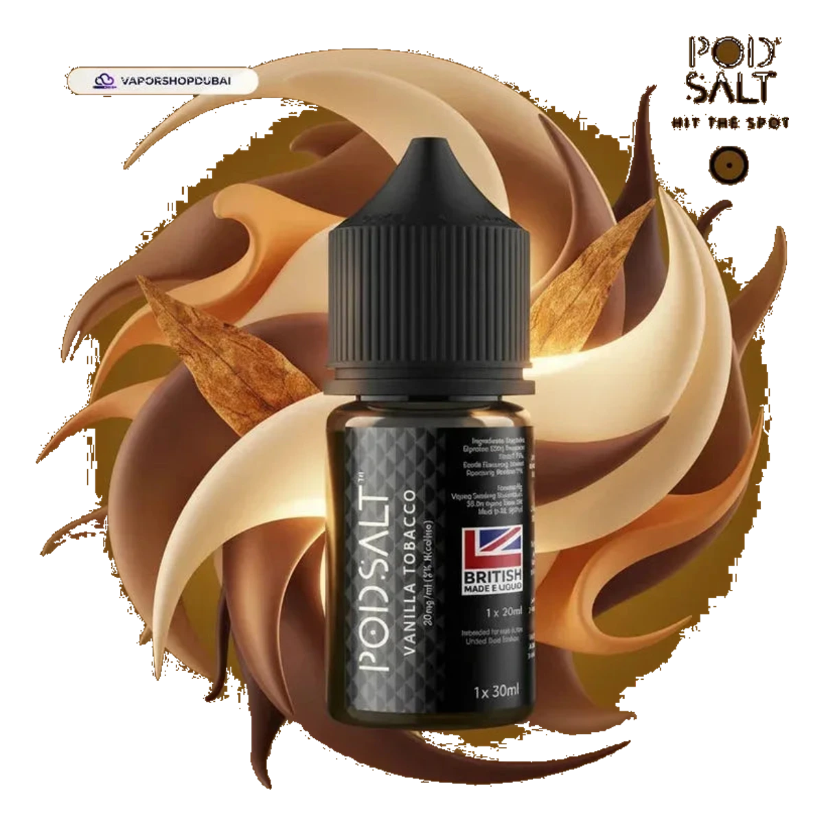 Buy POD SALT POD SALT Tobacco Series Saltnic 20mg Dubai same-day delivery