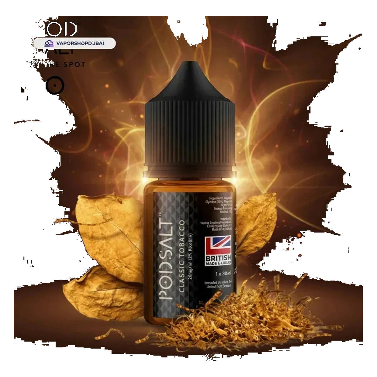 POD SALT Tobacco Series Saltnic 20mg flavors UAE | Emirates Vapor Dubai