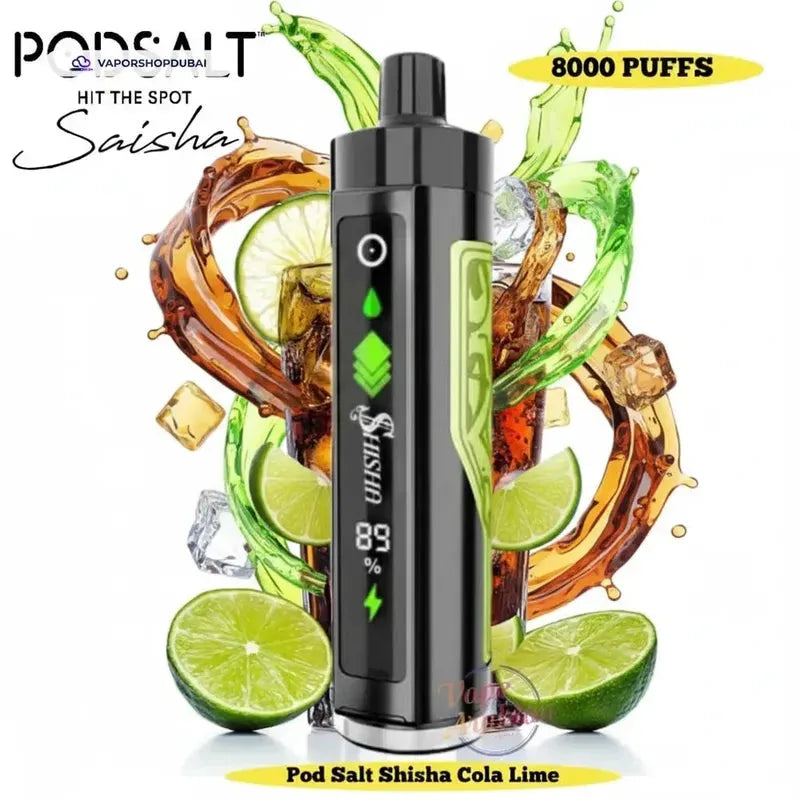 POD SALT Shisha 8000 Puffs DTL 3mg best price UAE — ESMA certified
