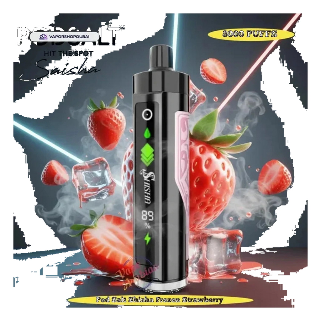 POD SALT Shisha 8000 Puffs DTL 3mg UAE — Buy Dubai | Emirates Vapor