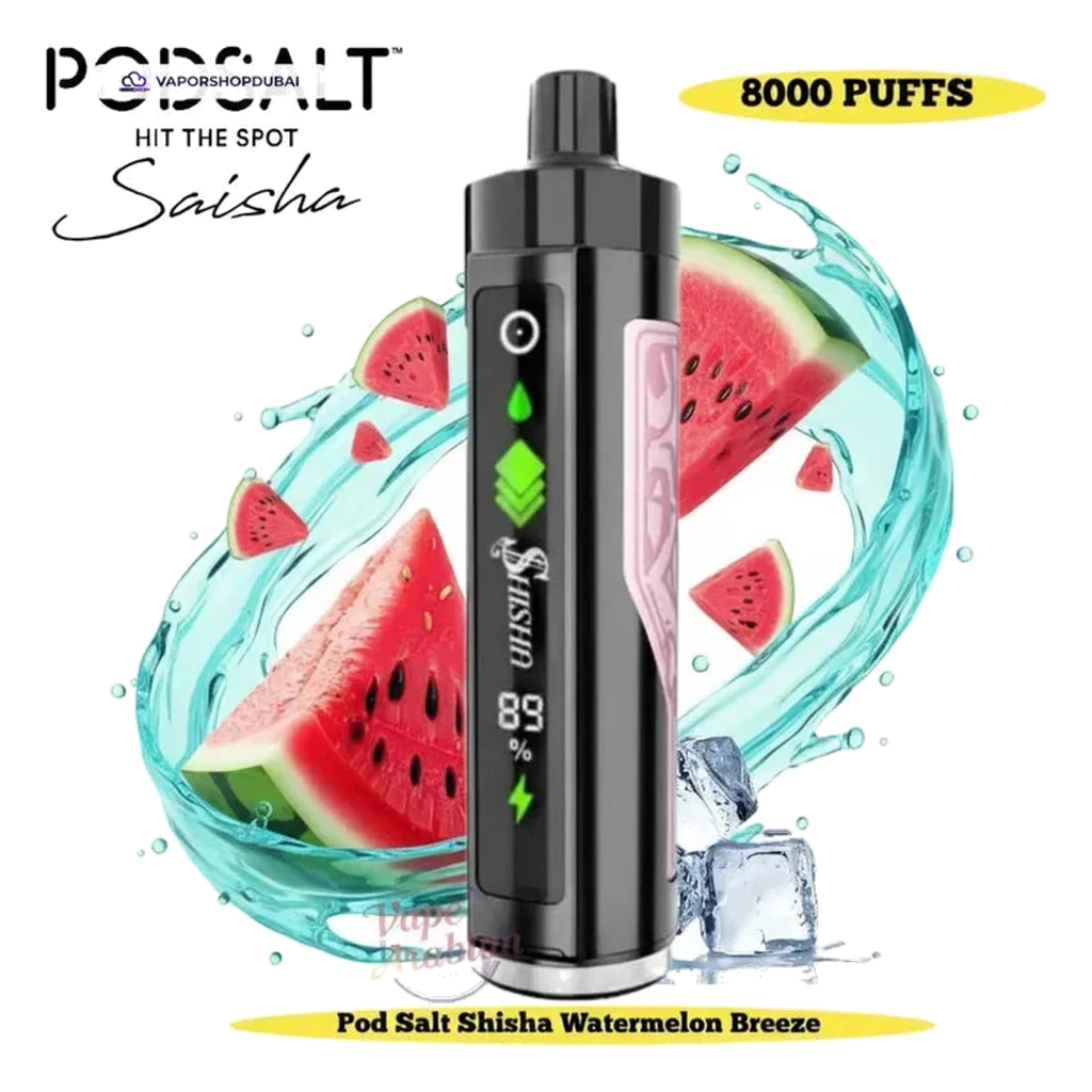 Buy POD SALT POD SALT Shisha 8000 Puffs DTL 3mg Dubai same-day delivery