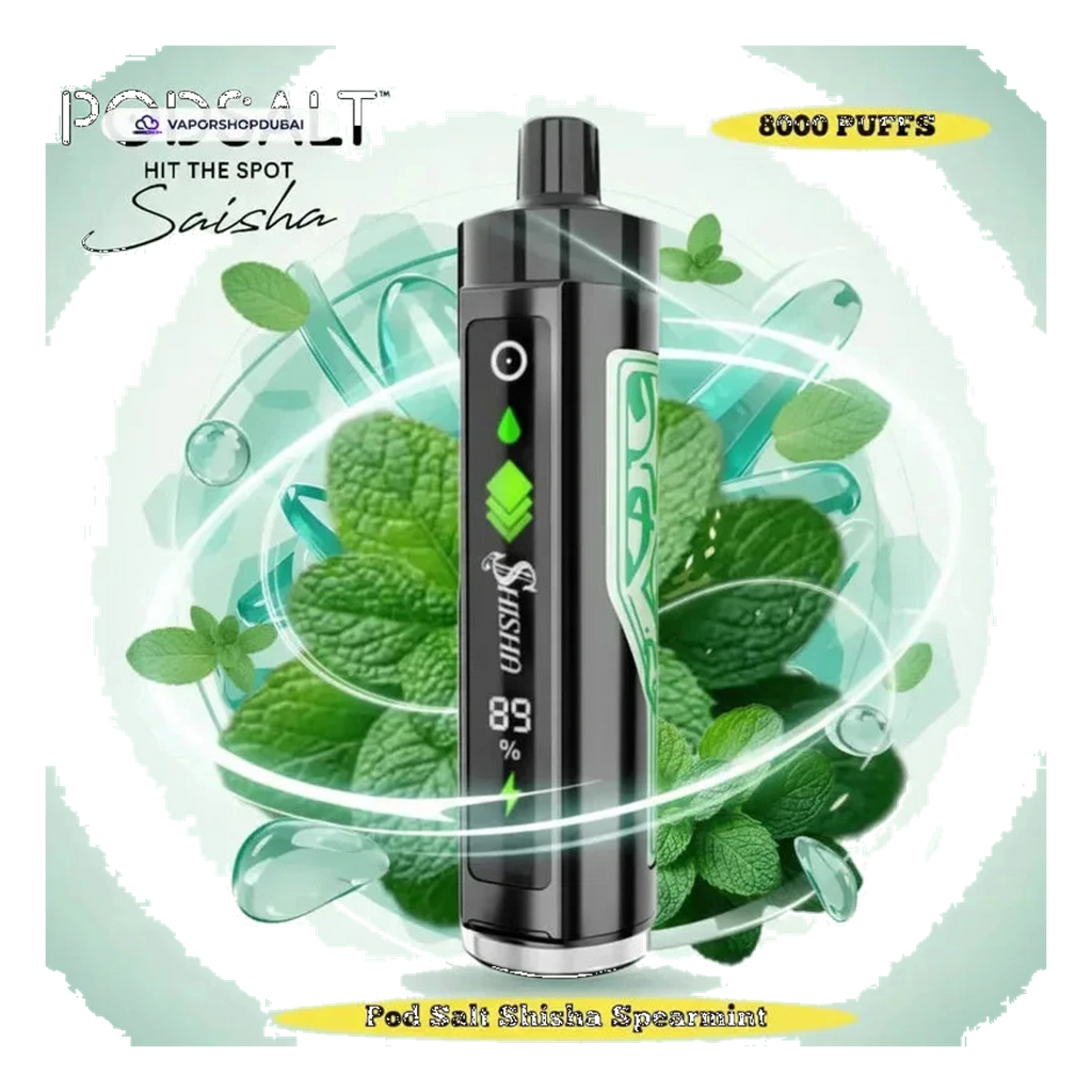 POD SALT Shisha 8000 Puffs DTL 3mg best price UAE — ESMA certified