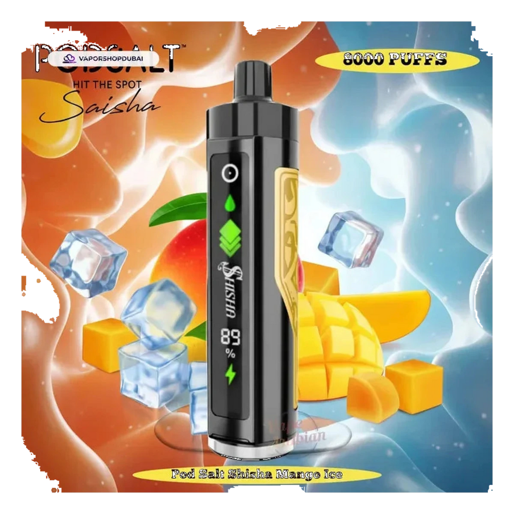 Buy POD SALT POD SALT Shisha 8000 Puffs DTL 3mg Dubai same-day delivery