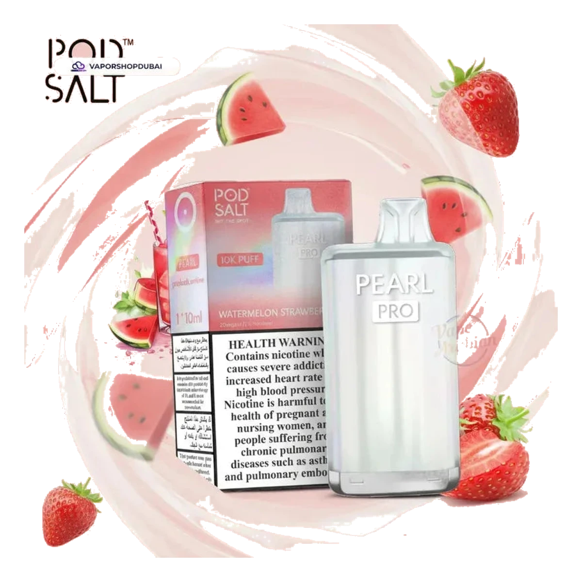 POD SALT Pearl Pro 10000 Puffs 20mg Disposable Vape UAE