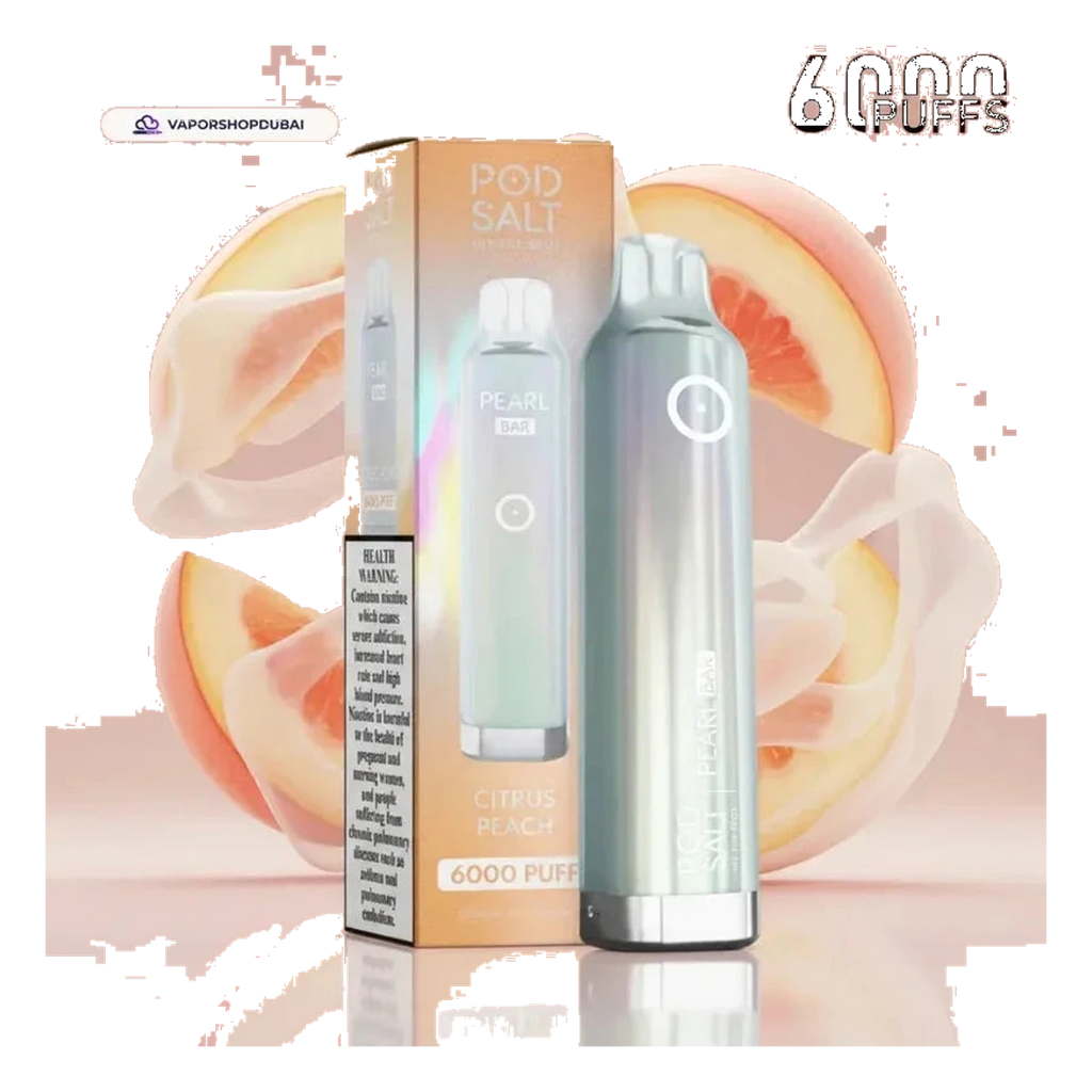 Buy POD SALT POD SALT Pearl Bar 6000 Puffs 20mg Disposable Vape Dubai same-day delivery