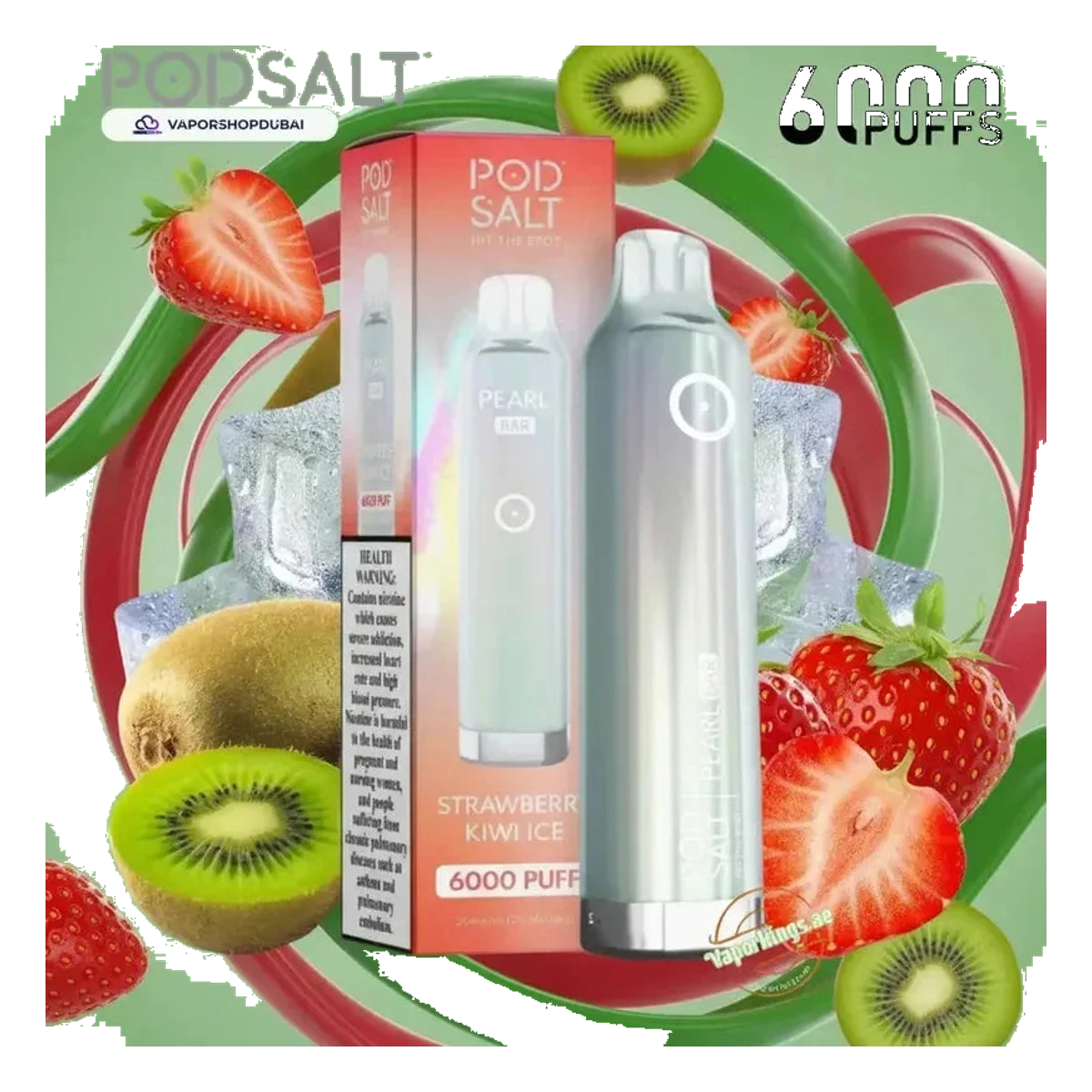 Pod Salt Pearl Bar 6000 Puffs 20Mg Disposable Vape Uae — AED 40 | Emirates Vapor