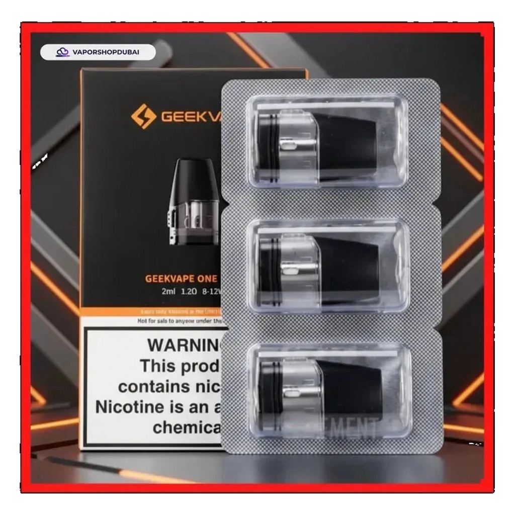 GeekVape Aegis One Pod Cartridge For Aegis 1FC &amp; ONE Kit (3pcs/pack) best price UAE — ESMA certified