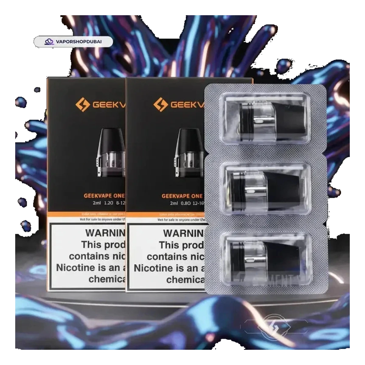 Geekvape Aegis One Pod Cartridge For Aegis 1Fc &Amp; One Kit (3Pcs/Pack) Uae — AED 40 | Emirates Vapor