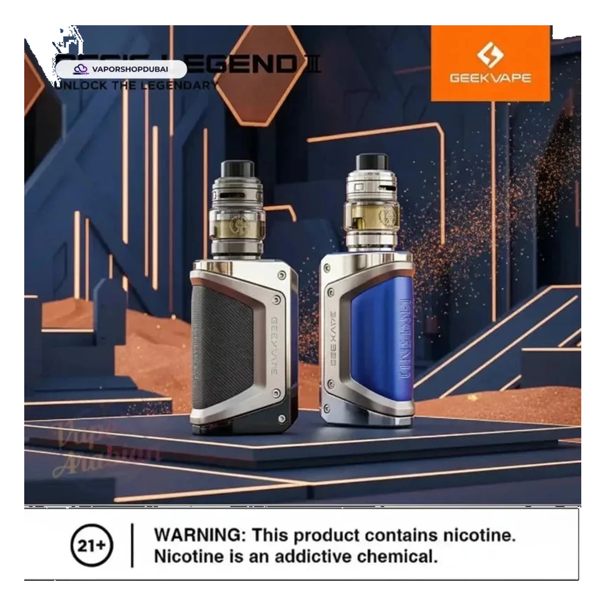 GeekVape Aegis Legend III 3 Kit 200W with Z Fli Tank Atomizer 5.5ml best price UAE — ESMA certified