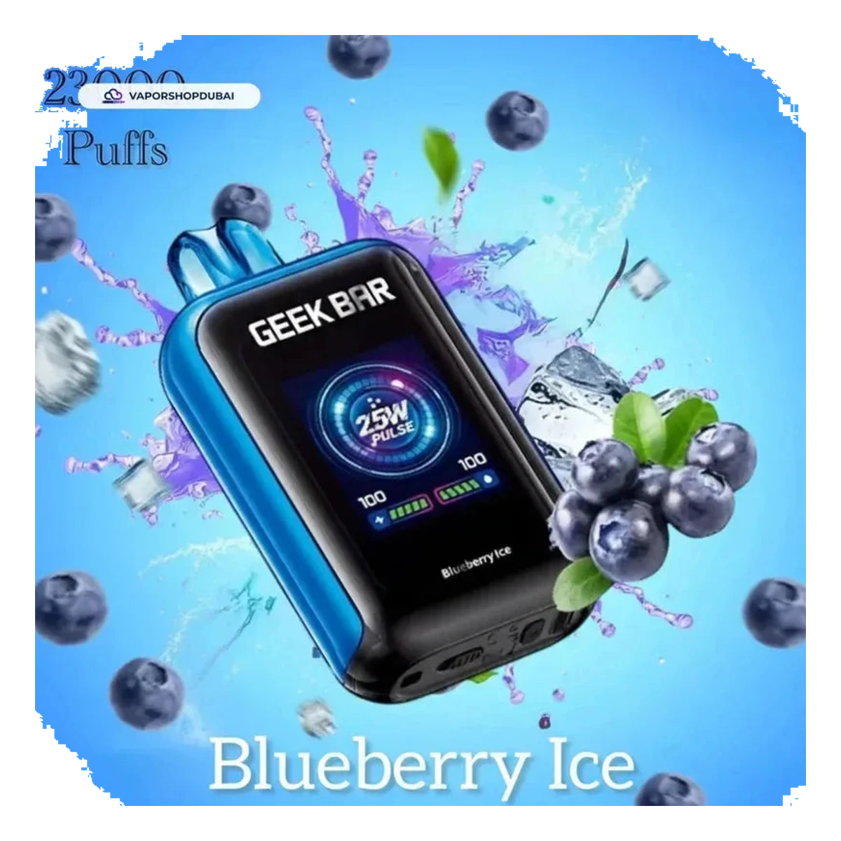 Geek Bar Watt 23000 Puffs Disposable Vape 5% (50Mg) Nicotine Uae — AED 45 | Emirates Vapor