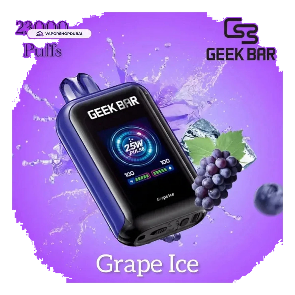 Geek Bar Watt 23000 Puffs Disposable Vape 5% (50mg) Nicotine flavors UAE | Emirates Vapor Dubai