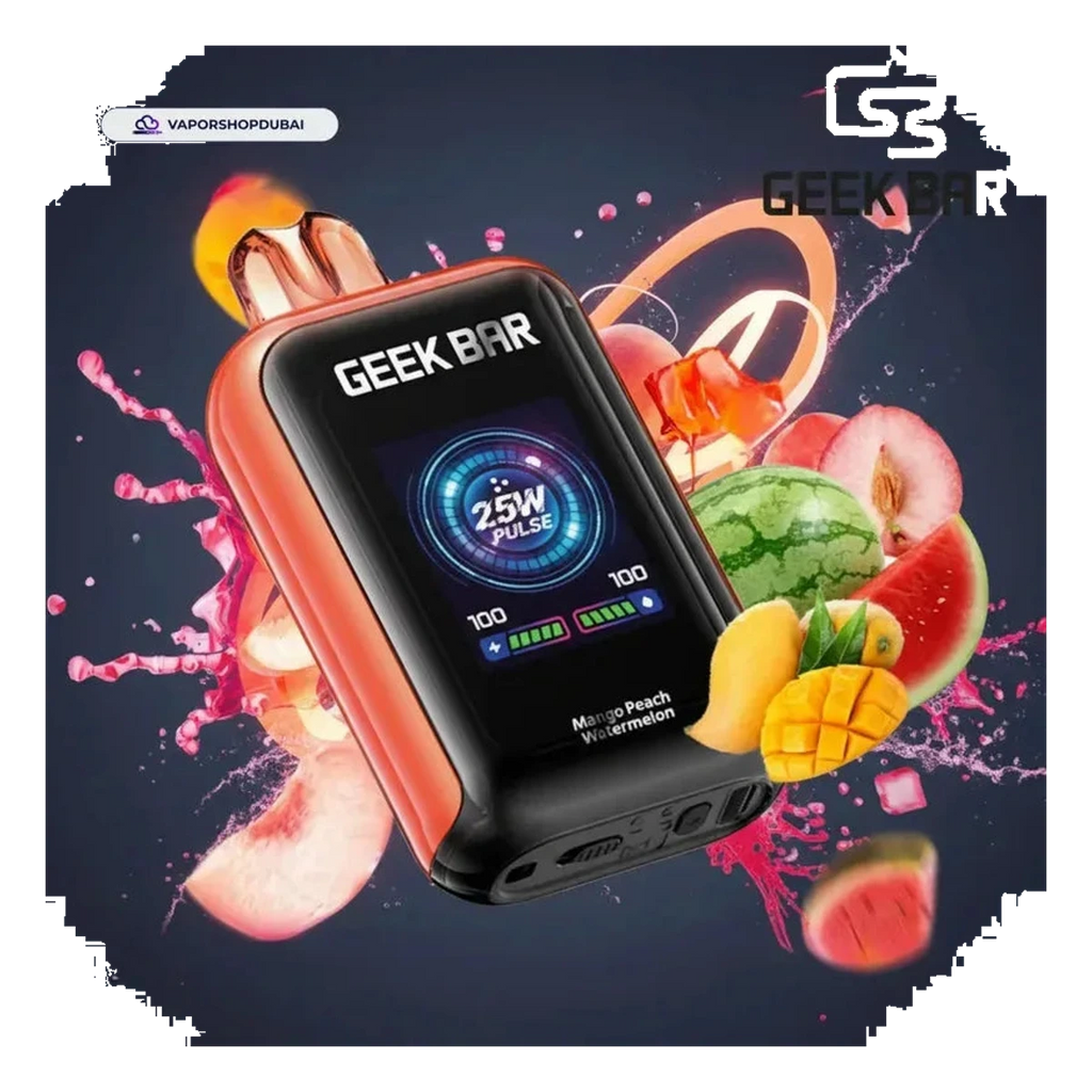 Geek Bar Watt 23000 Puffs Disposable Vape 5% (50Mg) Nicotine Uae — AED 45 | Emirates Vapor