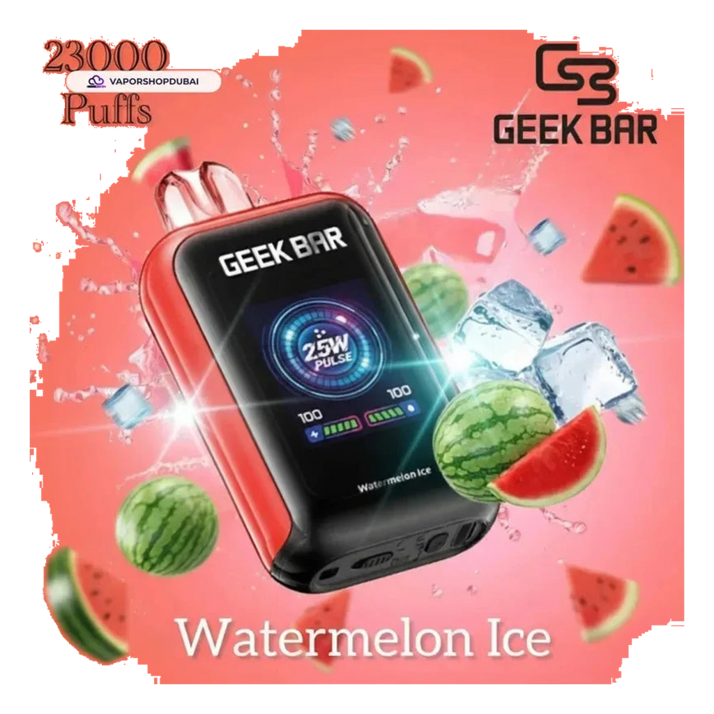 Geek Bar Watt 23000 Puffs Disposable Vape 5% (50mg) Nicotine flavors UAE | Emirates Vapor Dubai