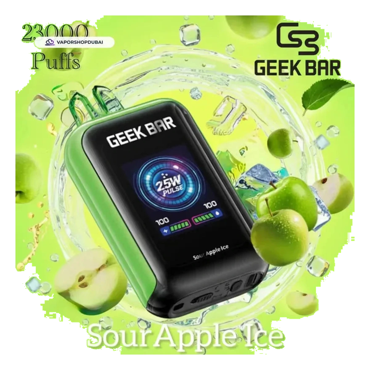 Geek Bar Watt 23000 Puffs Disposable Vape 5% (50mg) Nicotine best price UAE — ESMA certified