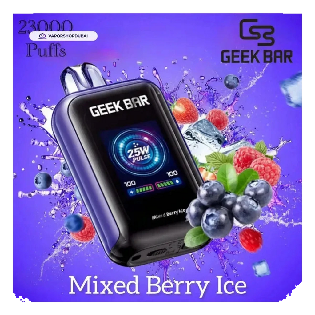 Geek Bar Watt 23000 Puffs Disposable Vape 5% (50mg) Nicotine UAE — Buy Dubai | Emirates Vapor