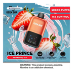 Geek Bar Ice Prince 50000 Puffs Disposable Vape flavors UAE | Emirates Vapor Dubai