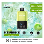 Buy Emirates Vapor Geek Bar Ice Prince 50000 Puffs Disposable Vape Dubai same-day delivery