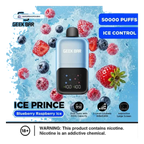 Buy Emirates Vapor Geek Bar Ice Prince 50000 Puffs Disposable Vape Dubai same-day delivery