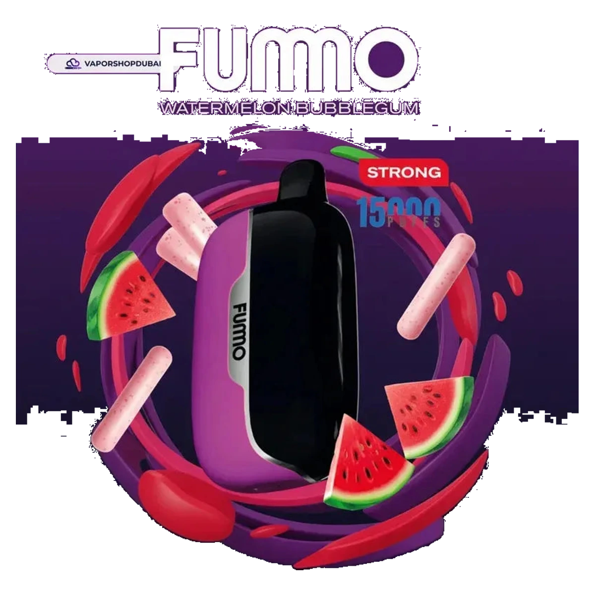 Buy FUMMO FUMMO Power 15000 Puffs Disposable Vape Dubai same-day delivery