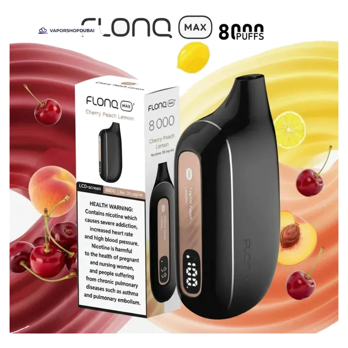 Flonq Max S 8000 Puffs Disposable Vape Uae — AED 45 | Emirates Vapor