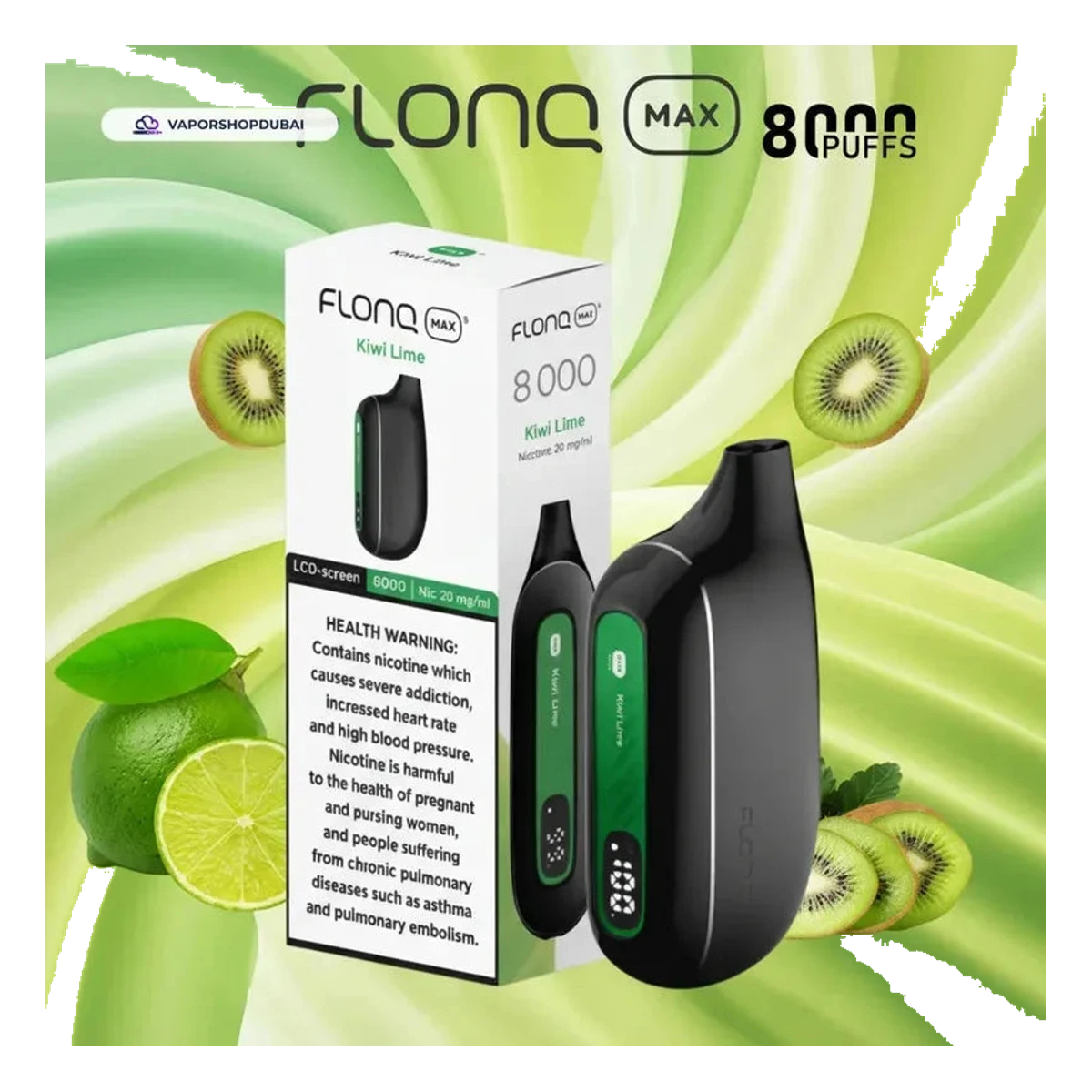 Flonq Max S 8000 Puffs Disposable Vape Uae — AED 45 | Emirates Vapor