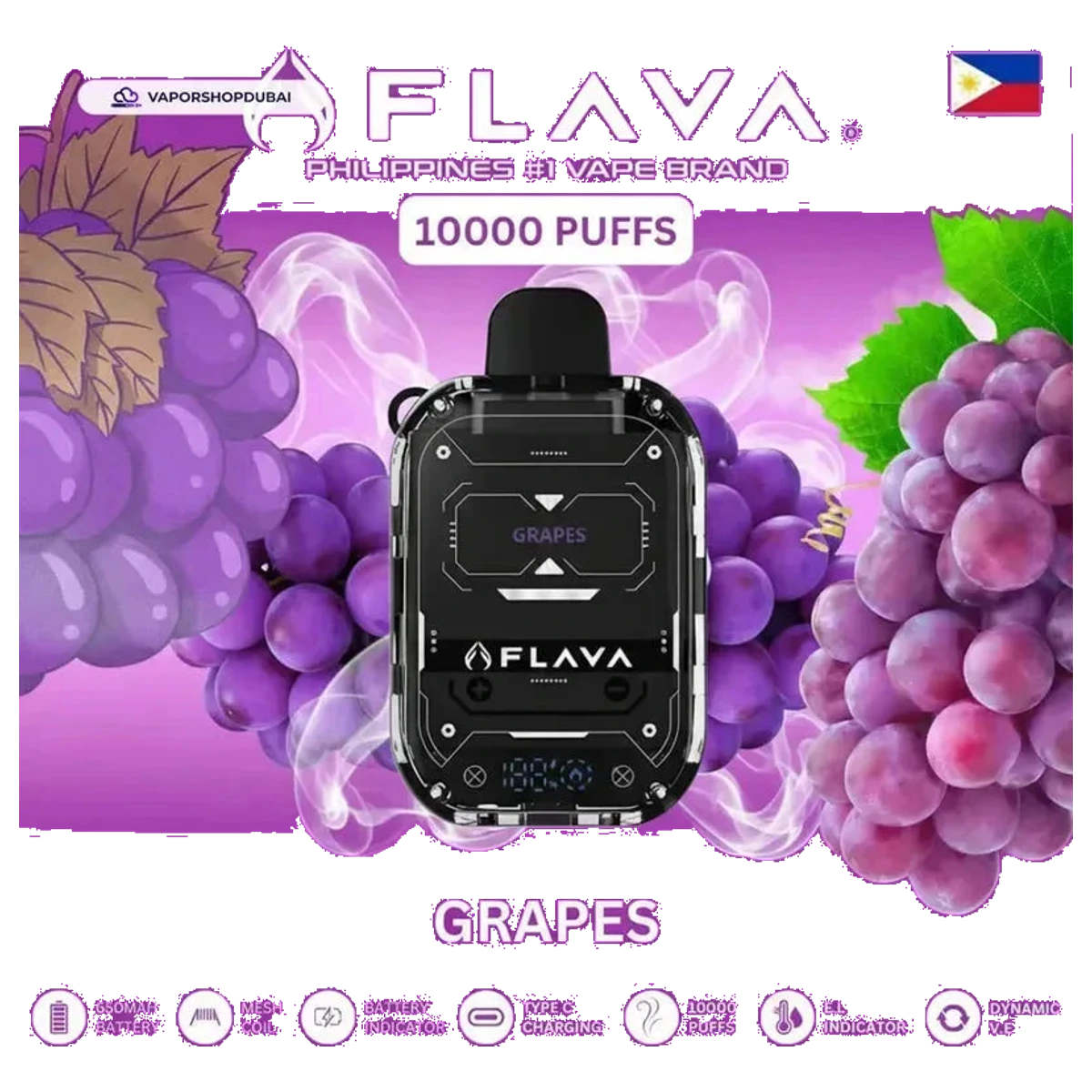 Flava Nimmbox 10000 Puffs Disposable Vape flavors UAE | Emirates Vapor Dubai