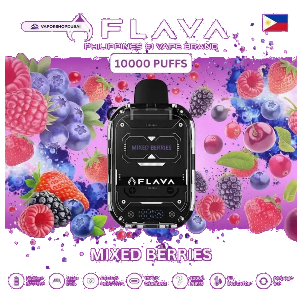 Buy Emirates Vapor Flava Nimmbox 10000 Puffs Disposable Vape Dubai same-day delivery