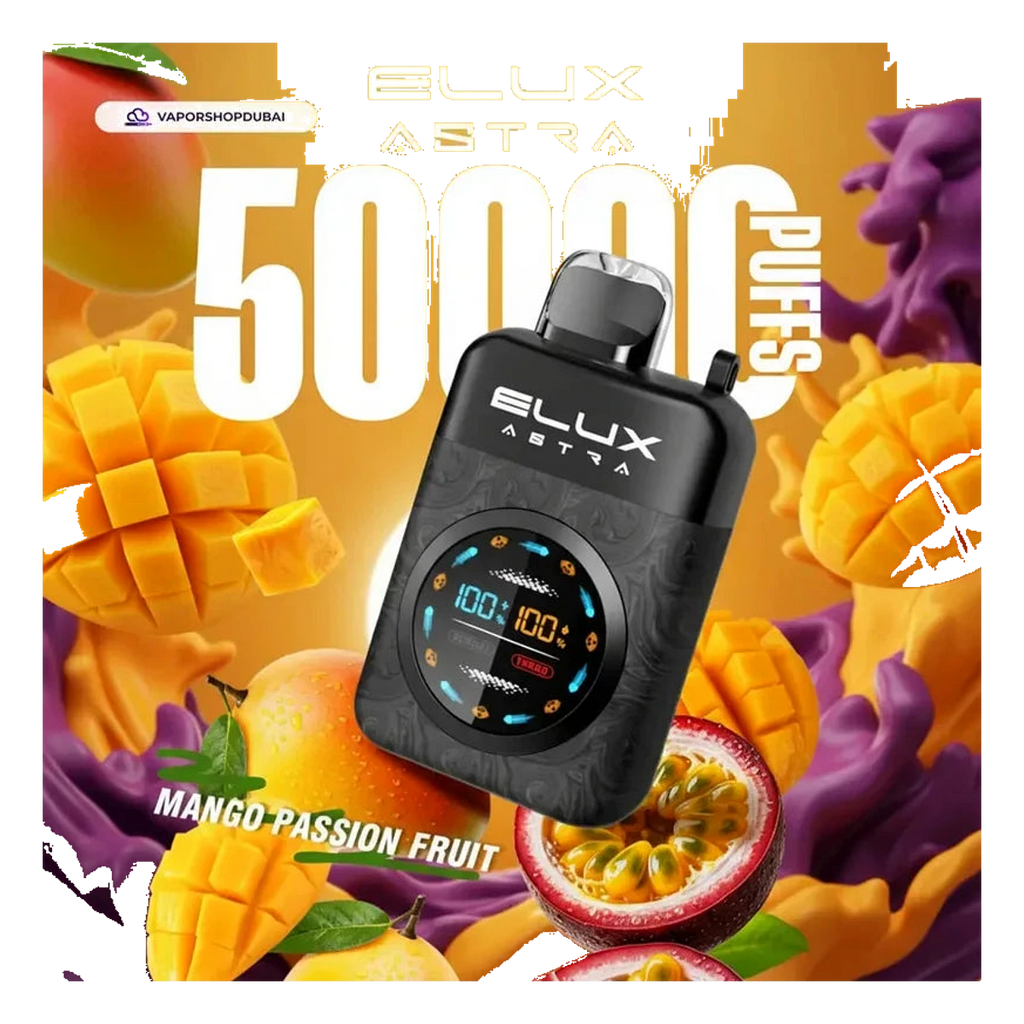 Elux Astra 50000 Puffs Disposable Vape 50MG flavors UAE | Emirates Vapor Dubai