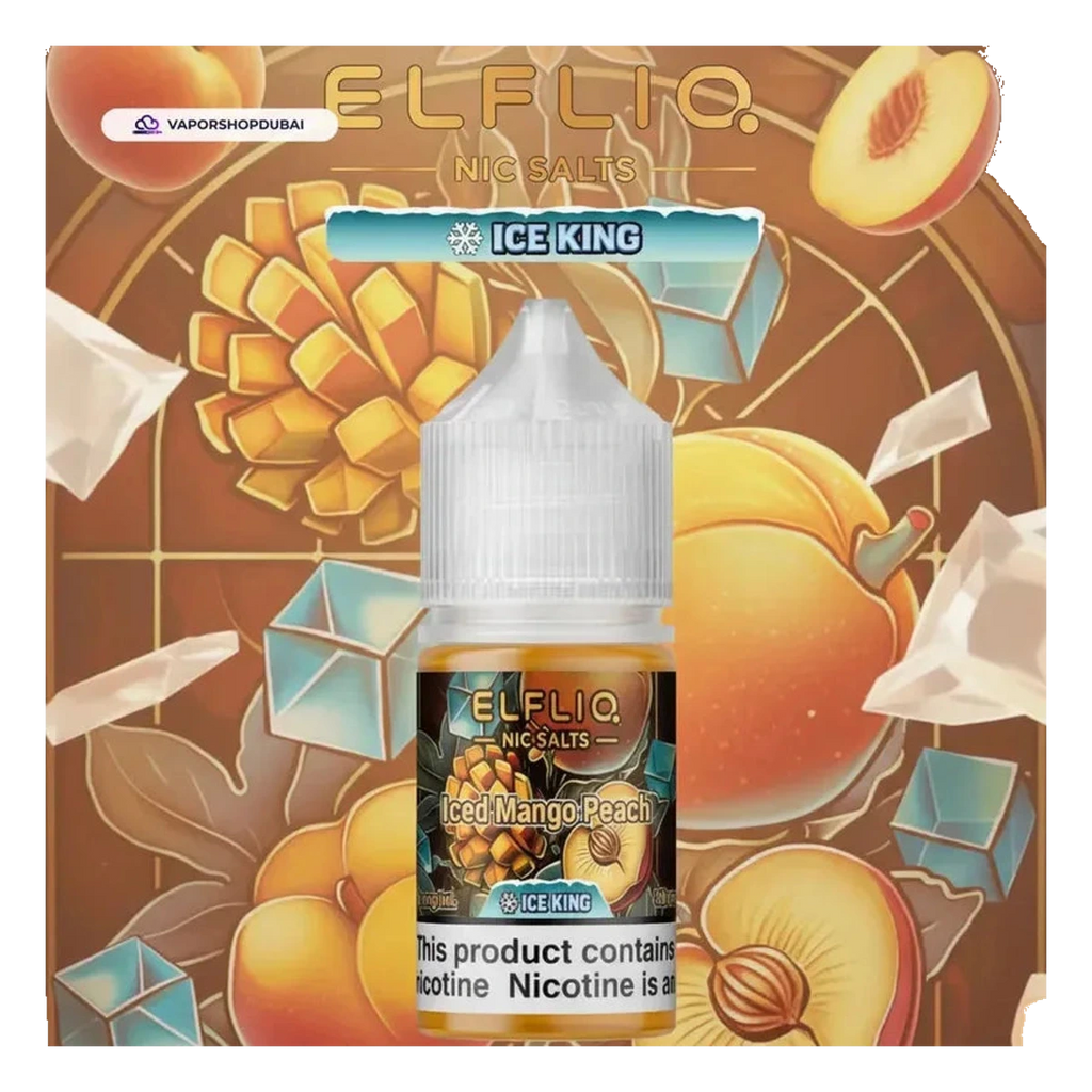 ELFLIQ Nic Salts 30mg Ice King flavors UAE | Emirates Vapor Dubai