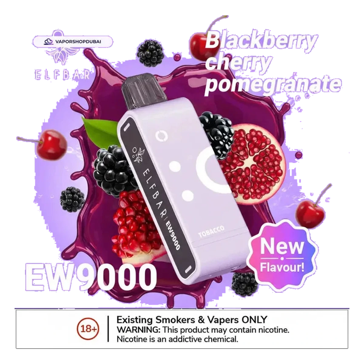 Buy Elfbar Elfbar EW9000 Replacement Pods Prefilled 9000 Puffs Dubai same-day delivery