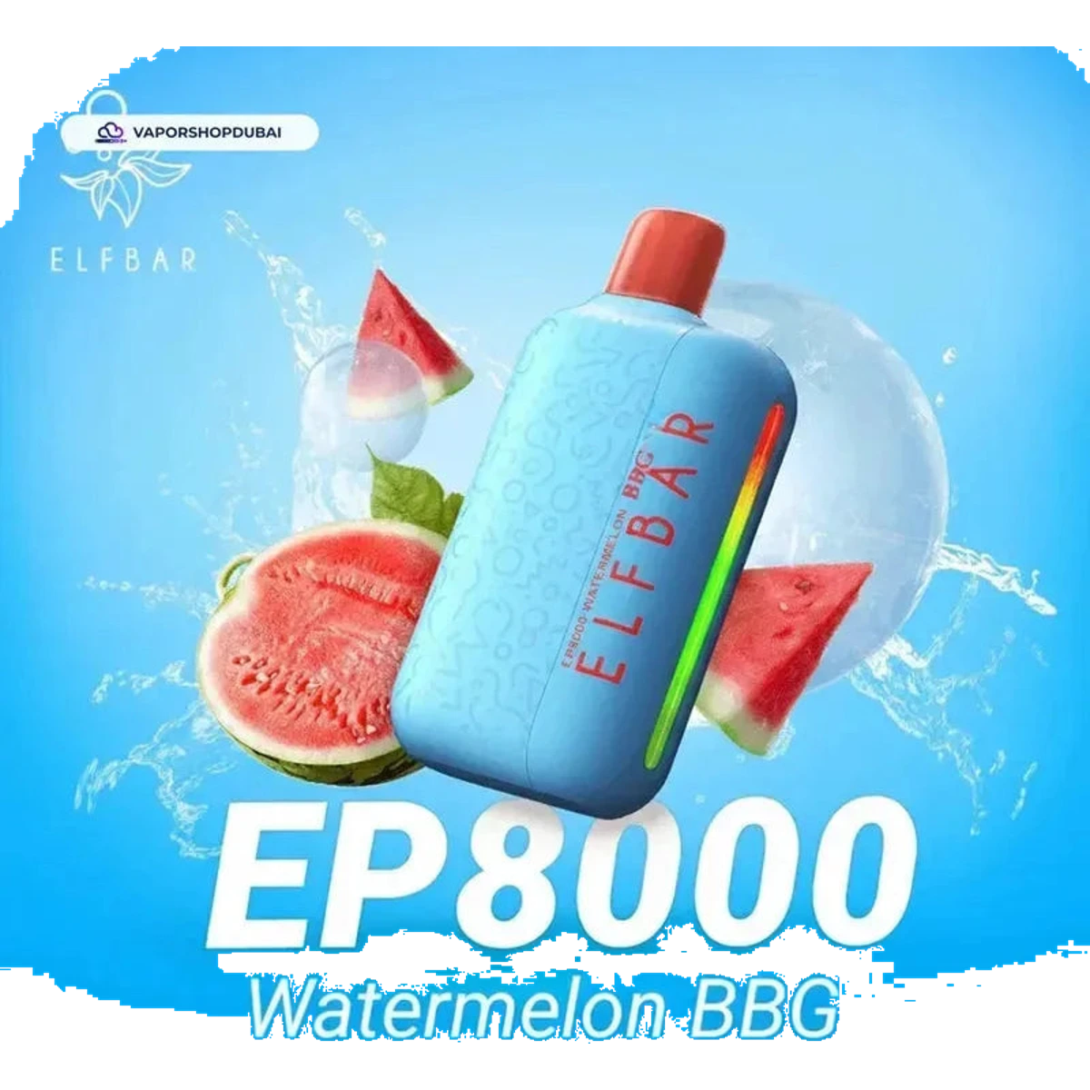 Elfbar EP8000 Disposable Vape 8000 Puffs 20mg flavors UAE | Emirates Vapor Dubai