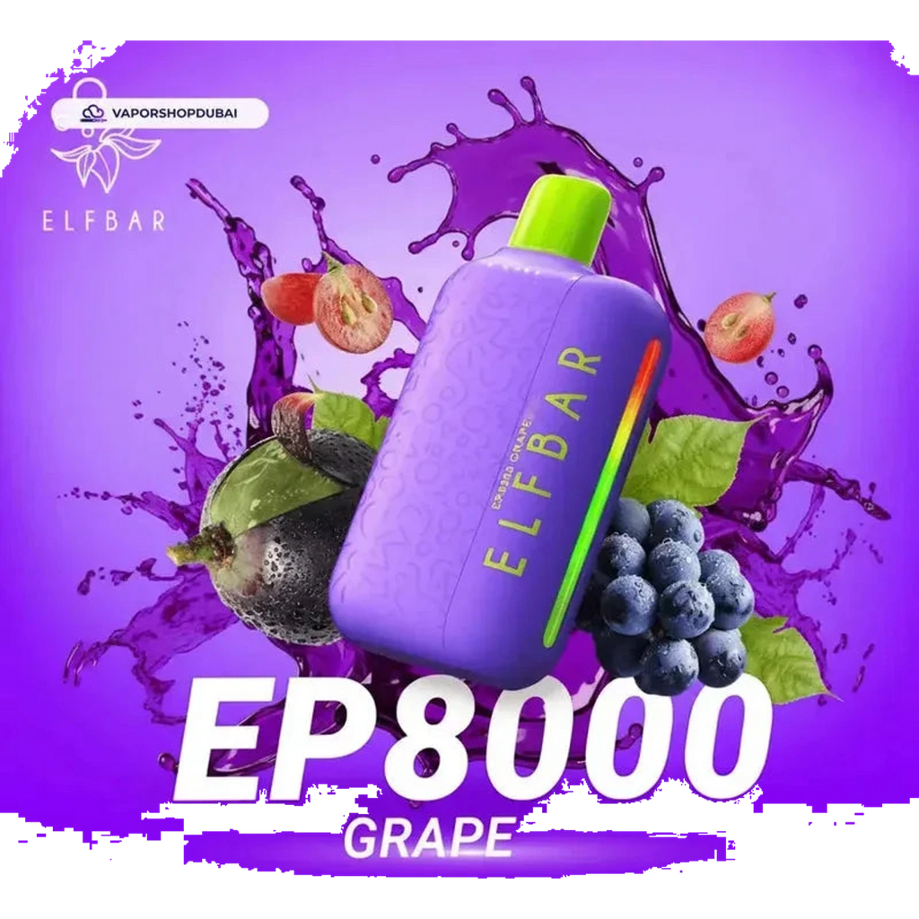 Elfbar Ep8000 Disposable Vape 8000 Puffs 20Mg Uae — AED 40 | Emirates Vapor