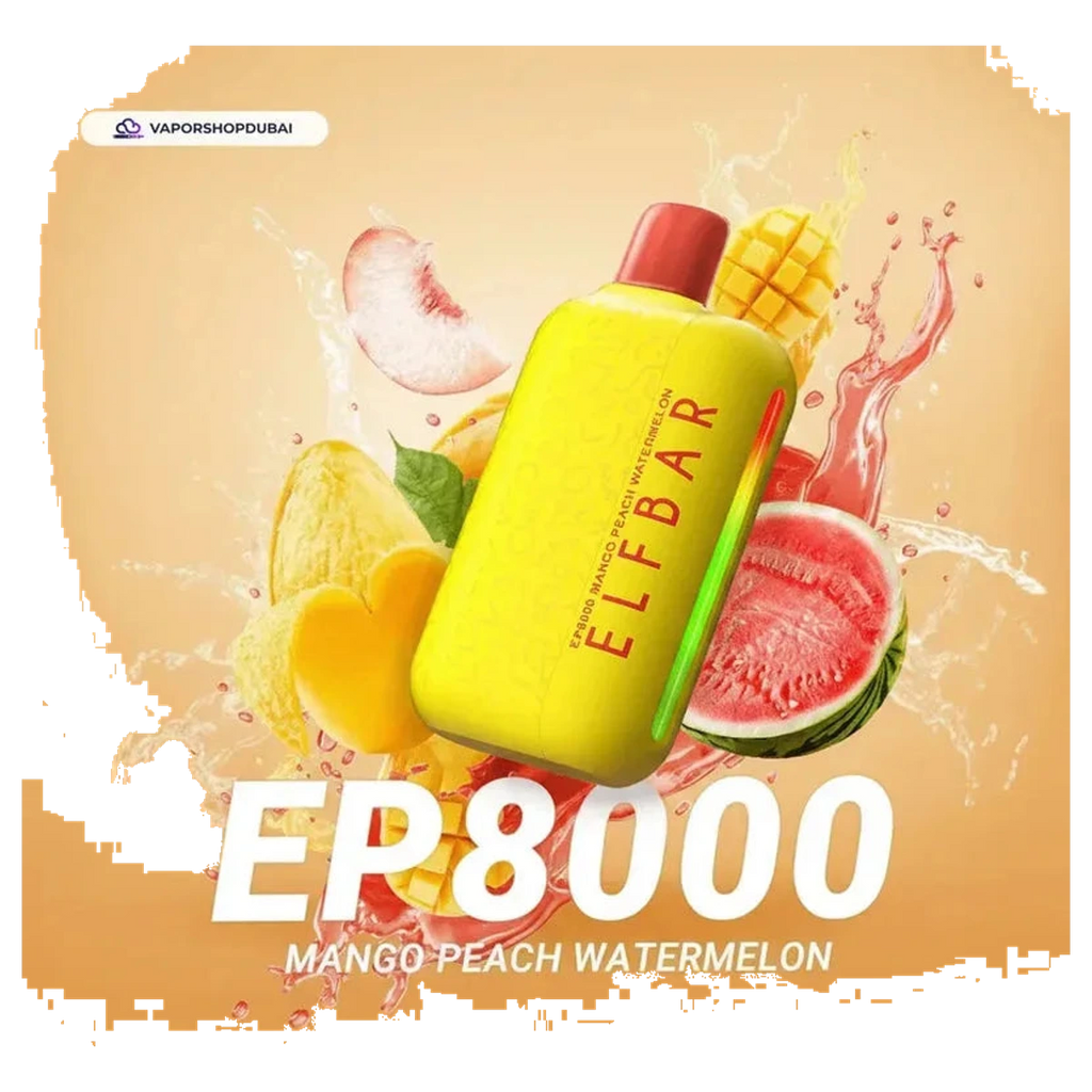 Elfbar Ep8000 Disposable Vape 8000 Puffs 20Mg Uae — AED 40 | Emirates Vapor