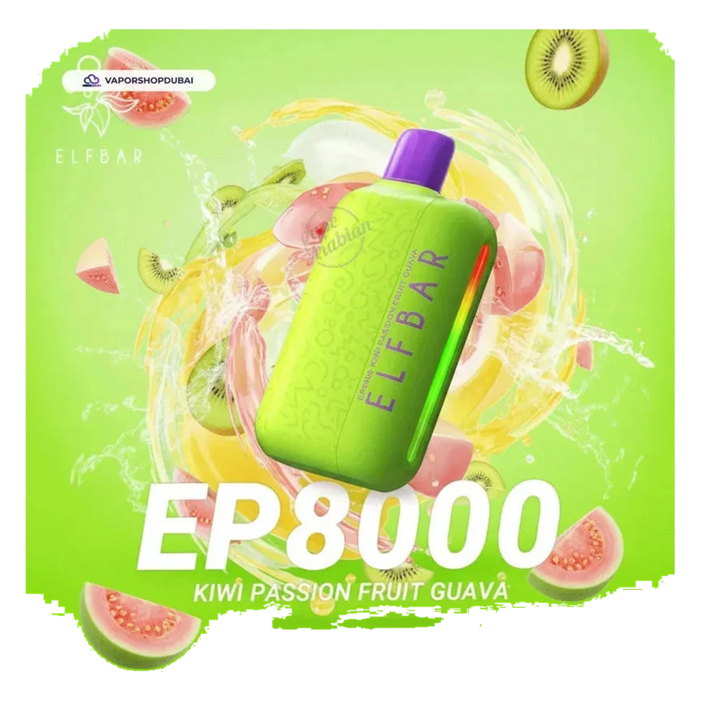 Elfbar EP8000 Disposable Vape 8000 Puffs 20mg flavors UAE | Emirates Vapor Dubai