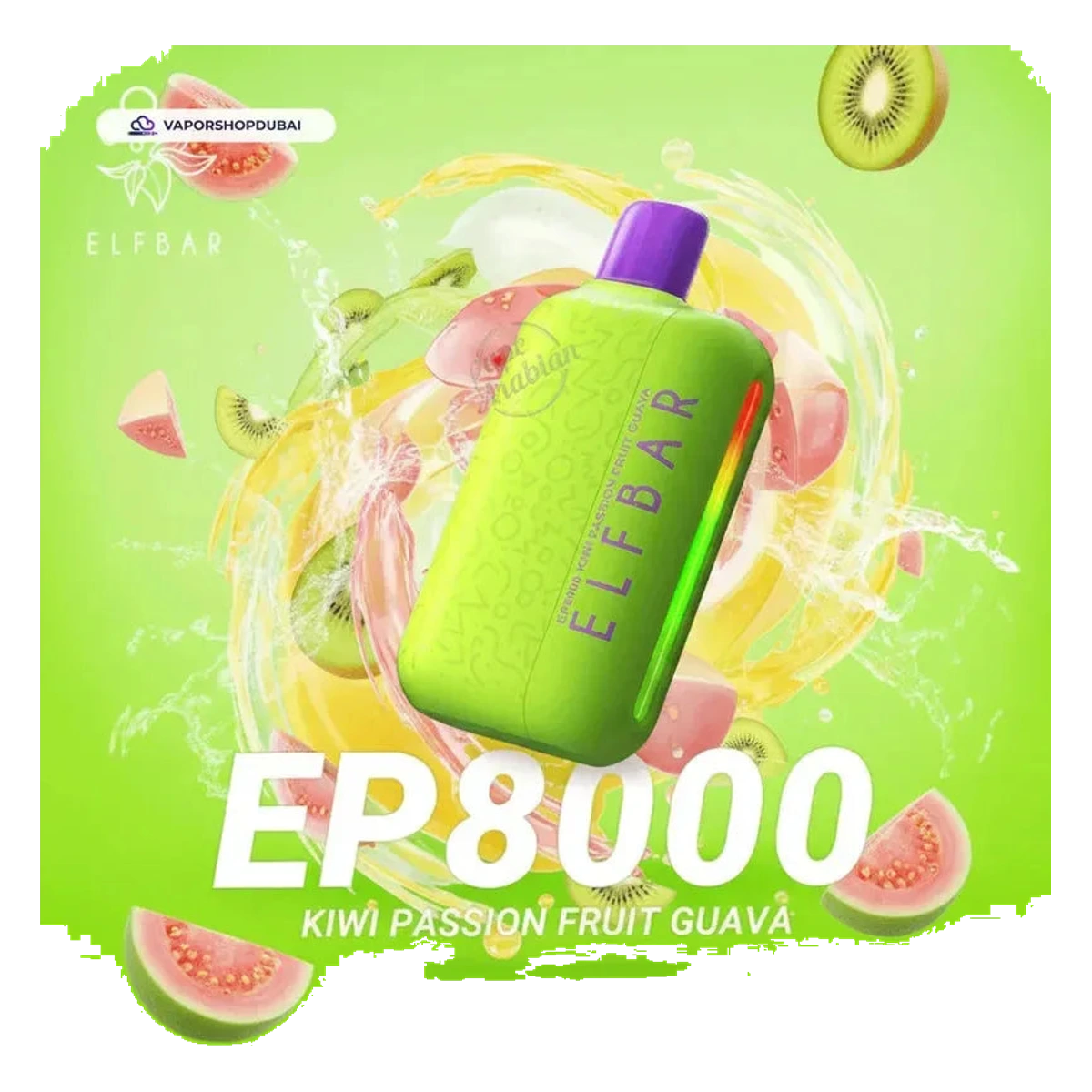 Elfbar EP8000 Disposable Vape 8000 Puffs 20mg flavors UAE | Emirates Vapor Dubai