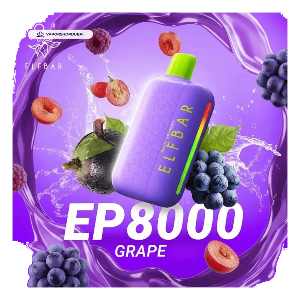 Elfbar EP8000 Disposable Vape 8000 Puffs 20mg best price UAE — ESMA certified