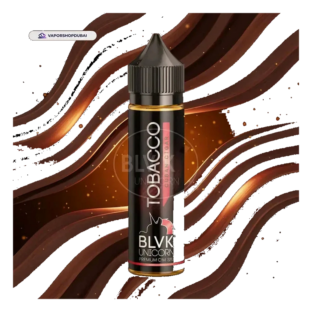 CUBAN CIGAR BY BLVK UNICORN 60ML (Cuban Tobacco) options UAE | Emirates Vapor Dubai